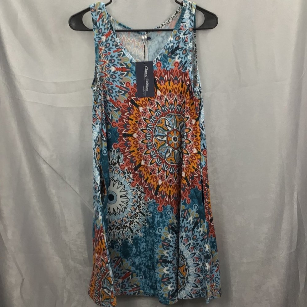 WOMEN'S TANK MINI DRESS SIZE SMALL NWT BY CLASSIC FASHION